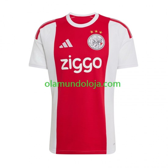 Camisola AFC Ajax Homem Equipamento Primeiro 2026-2027 Manga Curta